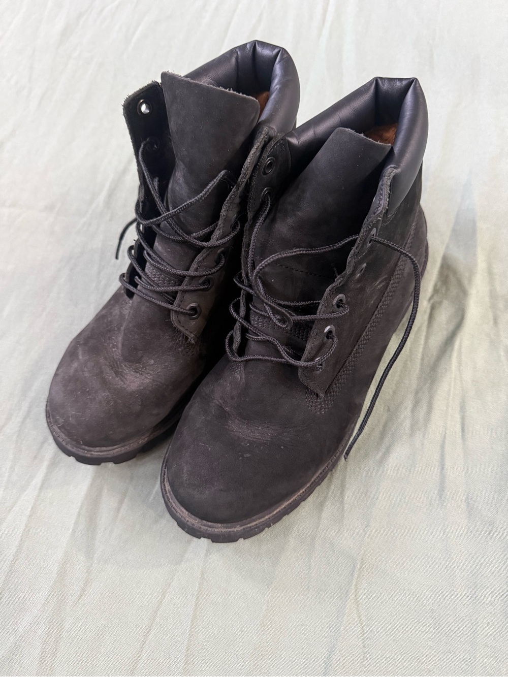 Men's Timberland All Black Work Boots 7m